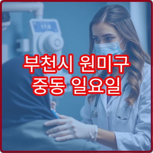 부천시 원미구 중동 일요일 정형외과 허리통증 관절통 진료