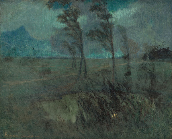 Landscape in a Windstorm 1920
