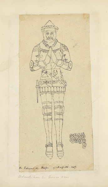 Sir Edmond di Thorpe of Norfolk 1417 1840