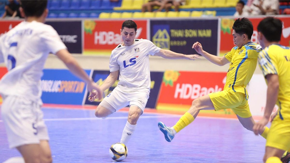 Thái Sơn Bắc vươn lên nhì bảng giải Futsal HDBank VĐQG 2026 - Đài Phát thanh và truyền hình Hà Nội