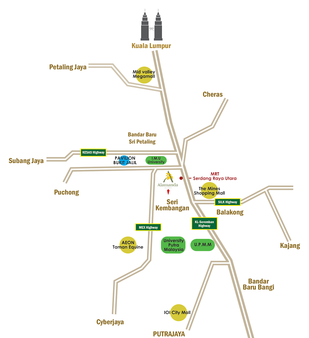 Alamanda Heights — Taman Bukit Serdang, Seri Kembangan