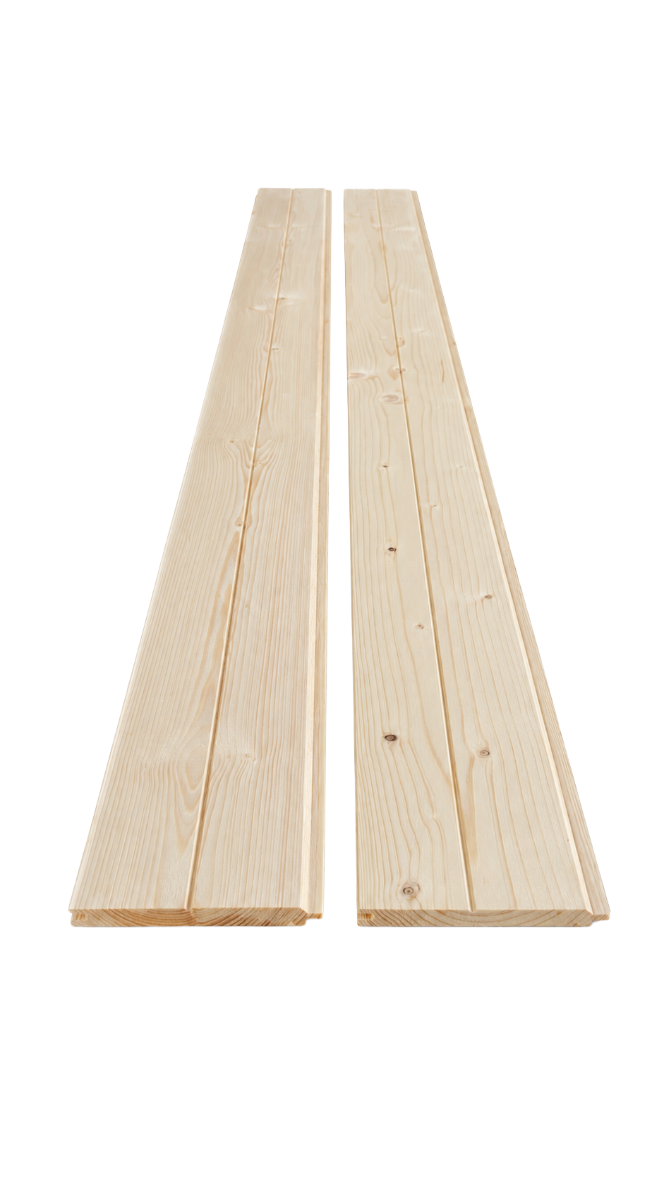 Vidaus dailylentė – 12x140x4800 – Obliuota, Su grioveliu – Eglė – B