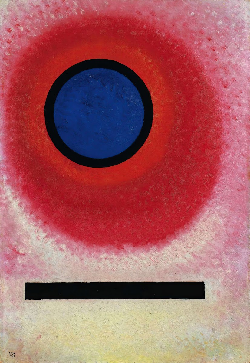 Blauer Kreis No 2 Cercle Bleu Ii 1925