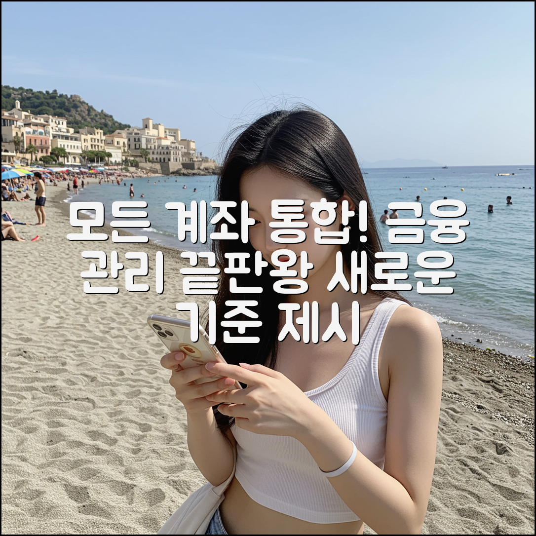 계좌정보 100% 통합! 금융관리의 새 기준