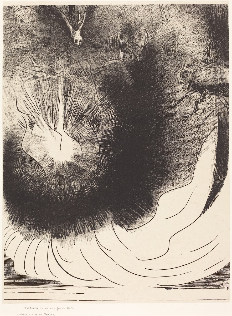 Et il tombe du ciel une grande etoile ardente 1899