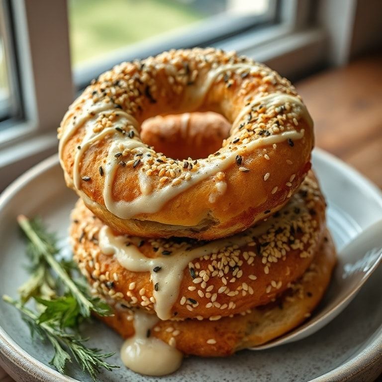 Crispy Sesame Bread Rings: A Taste of Mediterranean Bliss – Easy & Homemade Snack