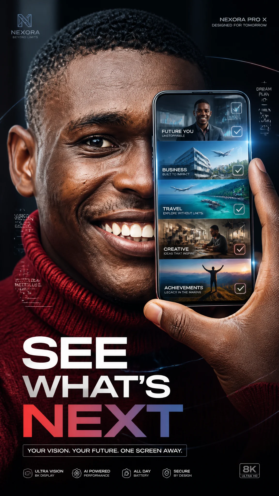 Un smartphone Premium 9 16