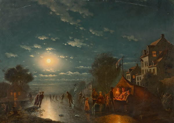 Elegant skating by moonlight 1870