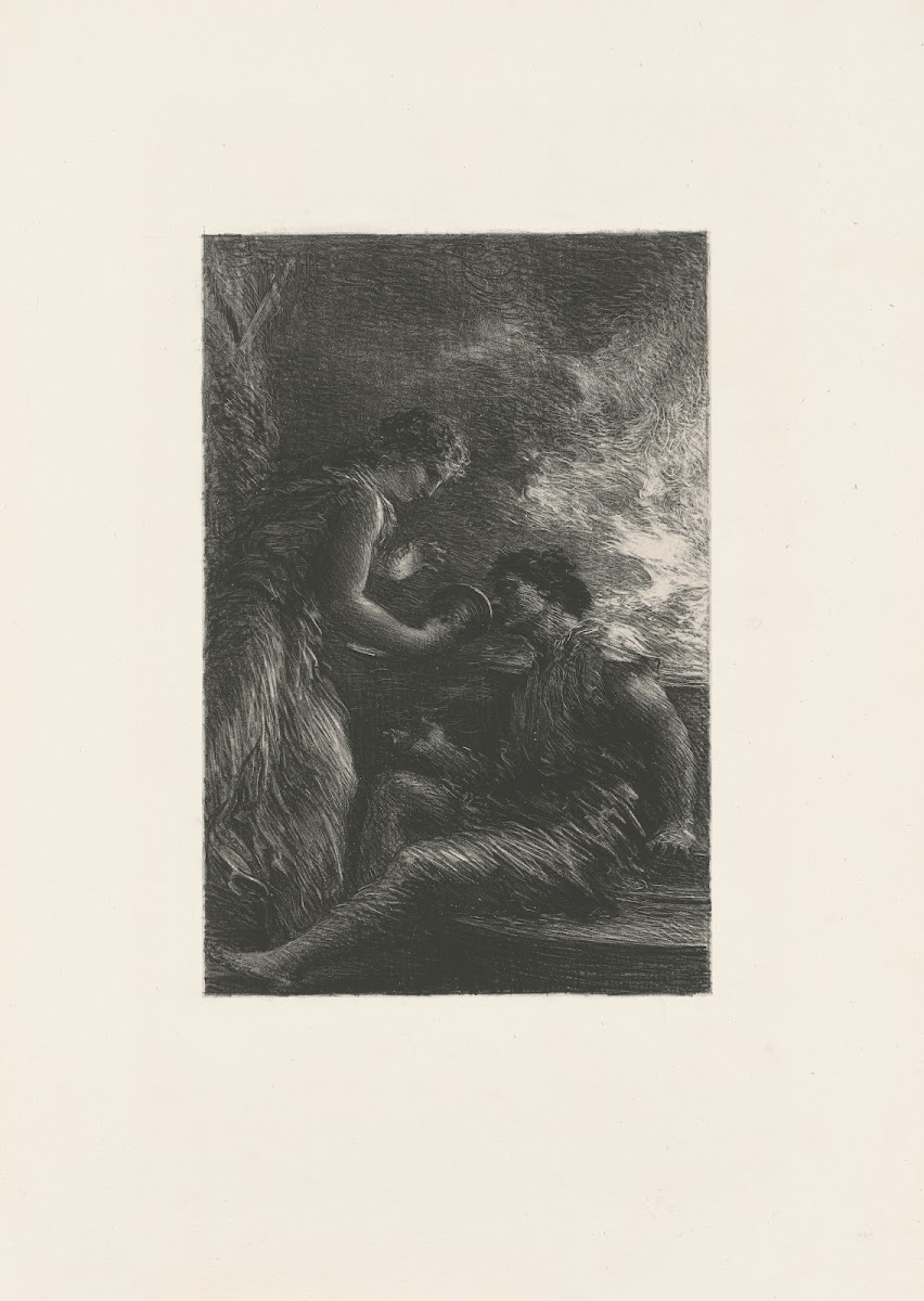 La Valkyrie Acte 1re Sieglinde et Siegmund 1905