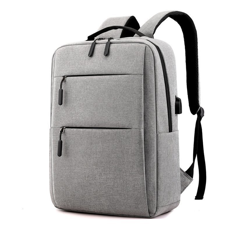 Nylon backpack with USB port, 20–35 L