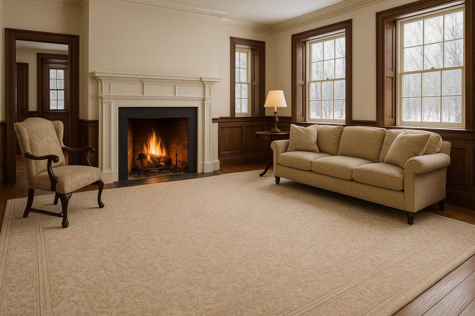 Wool Carpet Installation for New England Homes