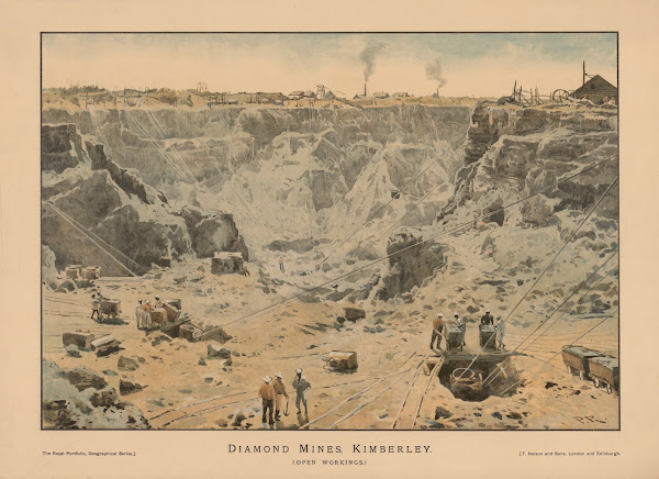Diamond Mines Kimberley 1907