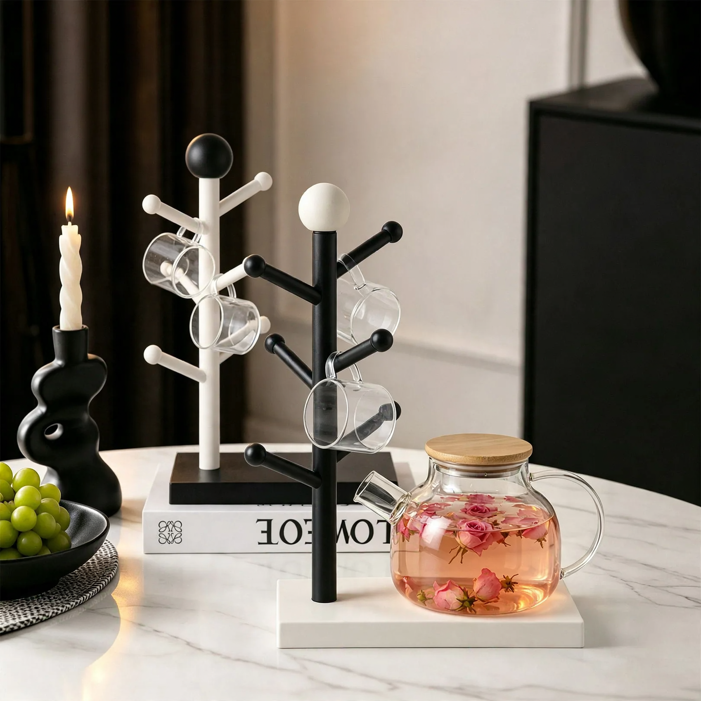 Spherical Mug Holder for Countertop
