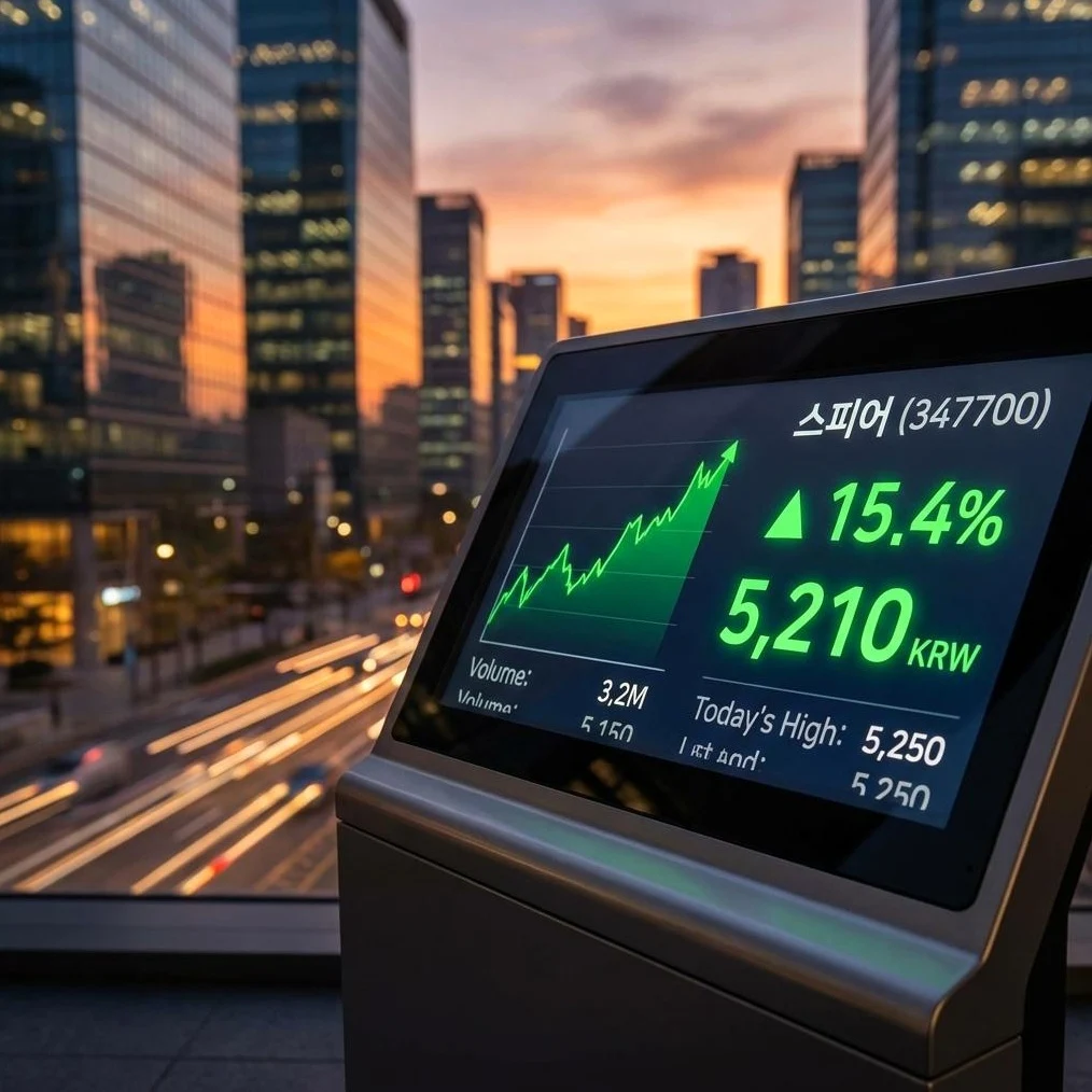 스피어(347700) 긴급 진단: '정보 없음' 속 1.64% 상승, 숨겨진 의미는?