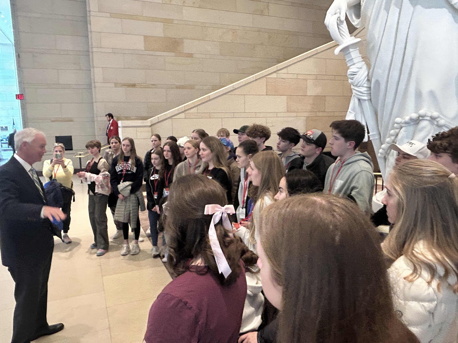 DCE in Washington DC 2025: Meeting with Senator Johnson