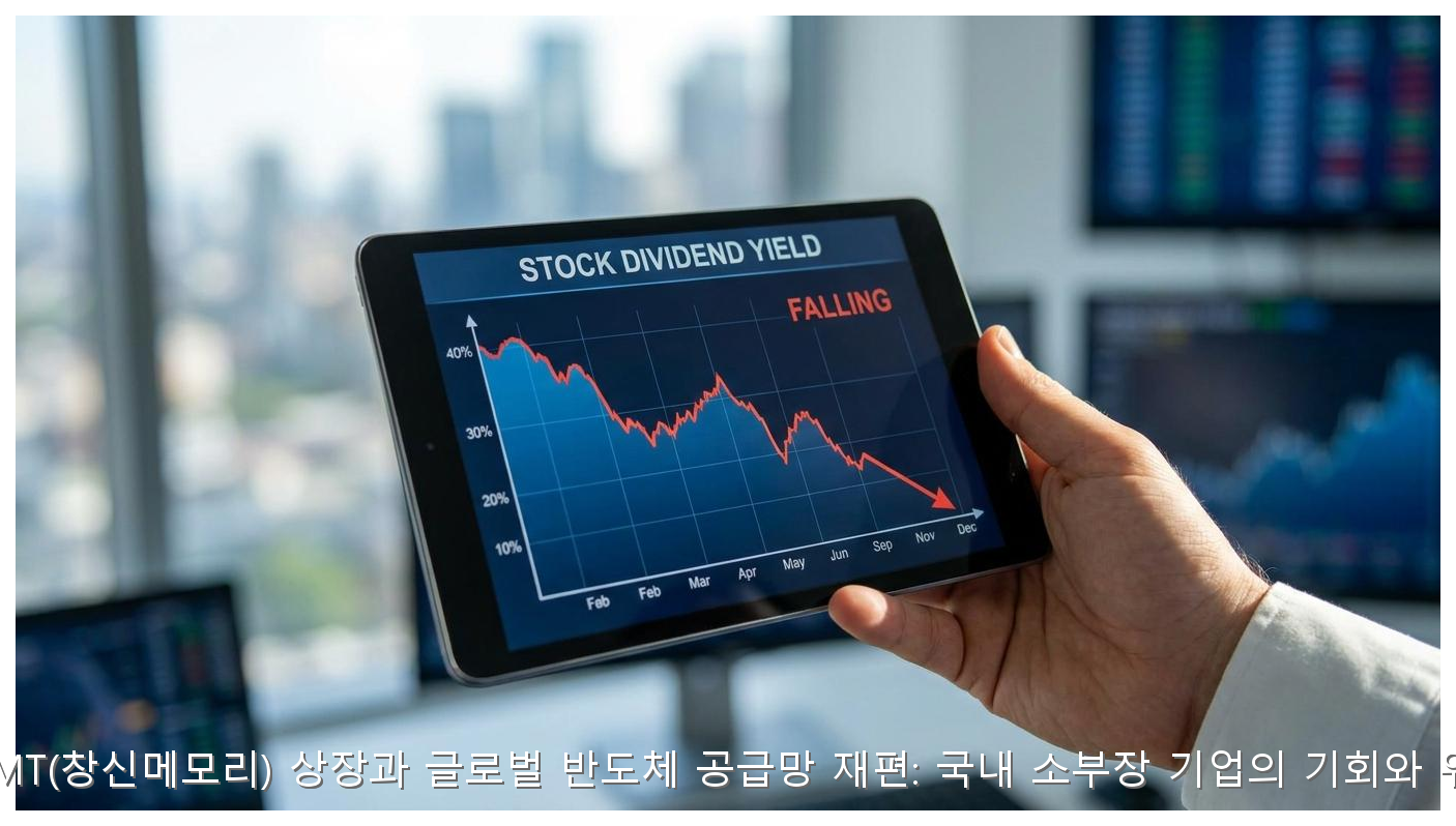 중국 CXMT(창신메모리) 상장과 글로벌 반도체 공급망 재편: 국내 소부장 기업의 기회와 위기 분석 핵심 안내 및 분석 인포그래픽 (7)