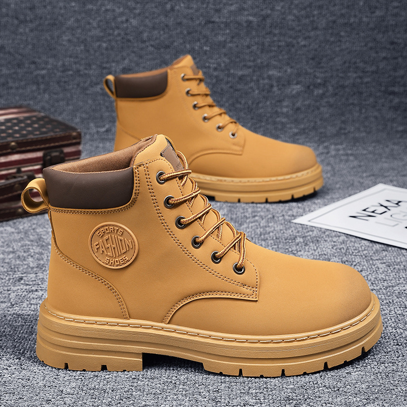 Men's Work Boots, Insulated, in British Style