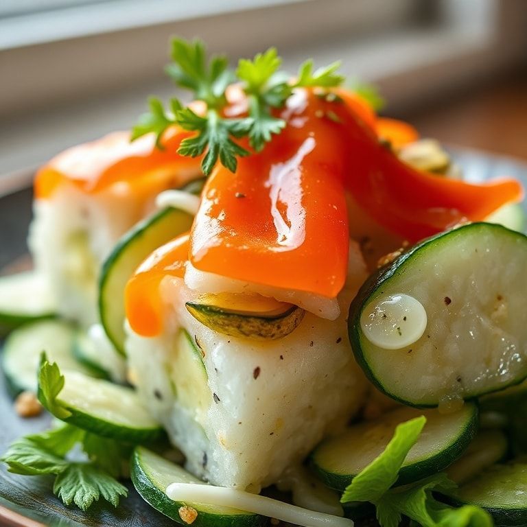 Sushi Cucumber Salad: A Refreshing Twist on a Classic Dish - Easy Homemade Summer Side finished