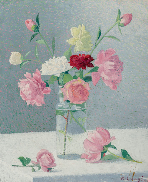 Vase de roses 1909