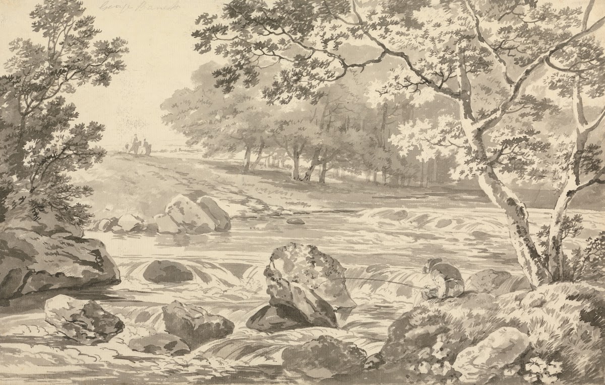 River with Angler