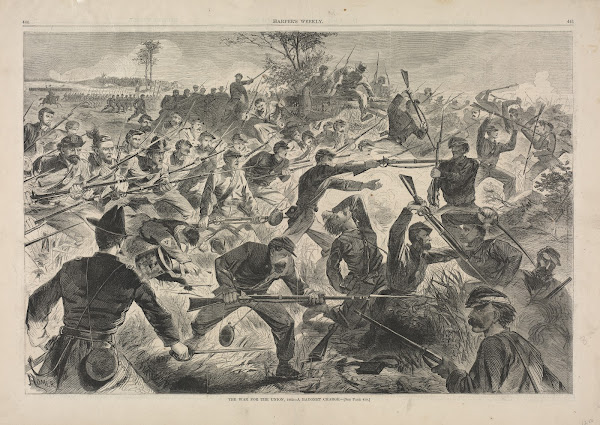 The War for the Union 1862  A Bayonet Charge 1862