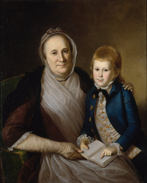 Mrs James Smith And Grandson