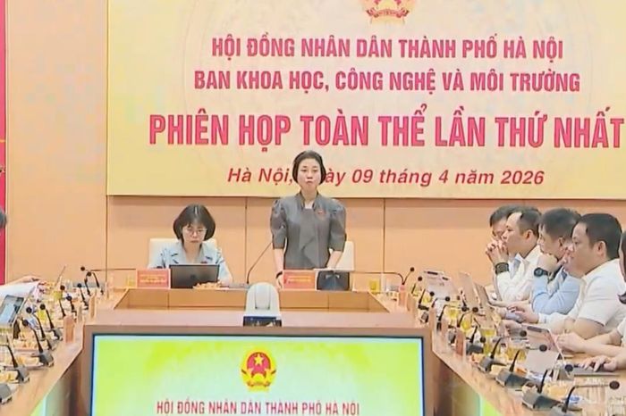 Phiên họp thứ nhất Ban Khoa học - Công nghệ và Môi trường HĐND thành phố - Đài Phát thanh và truyền hình Hà Nội