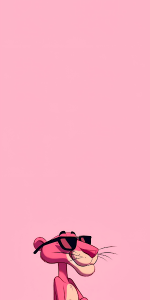 Pink Panther, Cartoon, Animation, Retro 2K iPhone Wallpaper Background