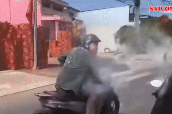 Vĩnh Long: Công an triệu tập nhóm thanh, thiếu niên chọi bột, chạy xe dàn hàng ngang - Báo Sài Gòn Giải Phóng
