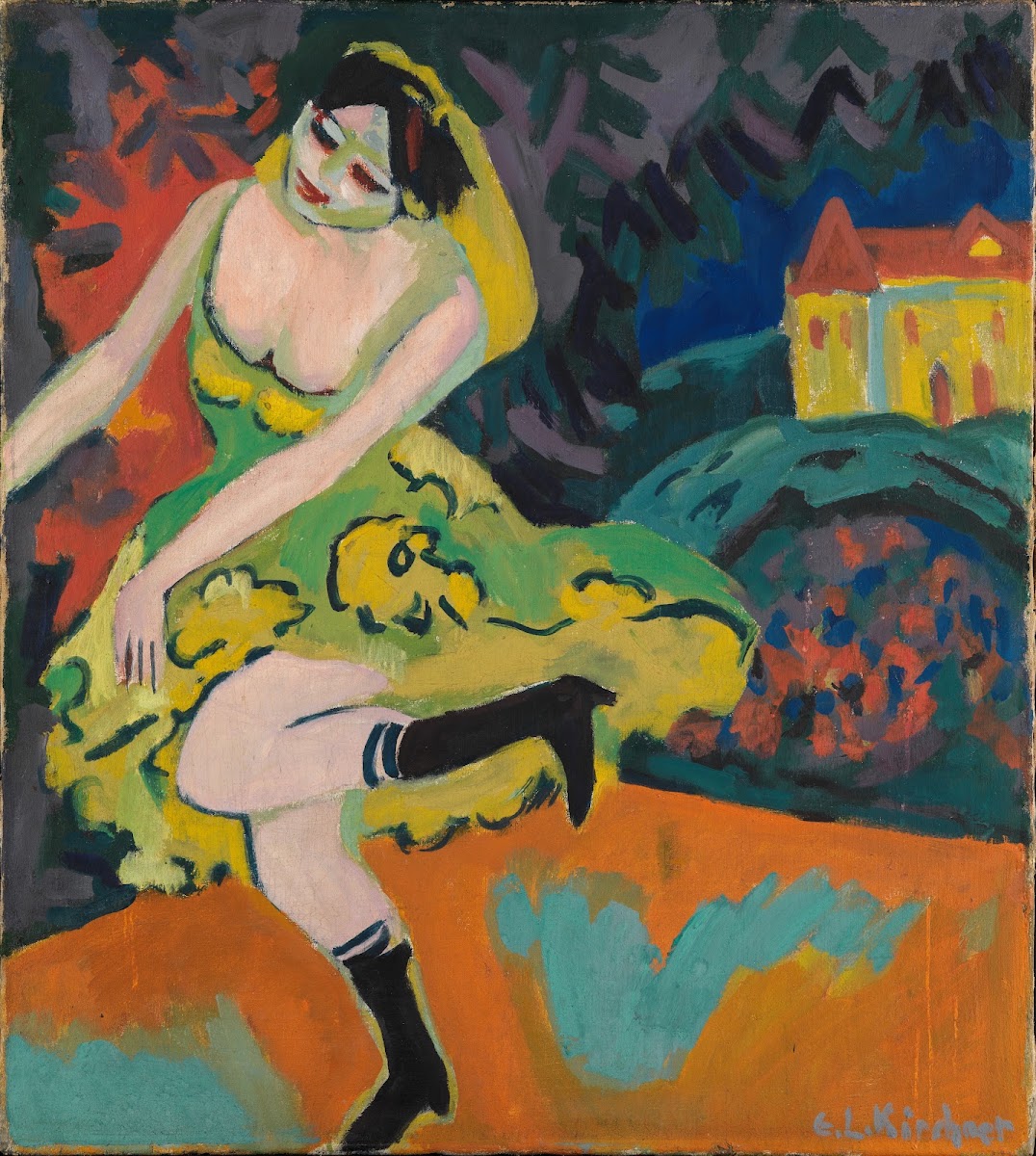 Varietétänzerin ca 1910