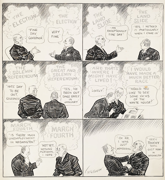 Ex Gov Cox Calls on the President 1921