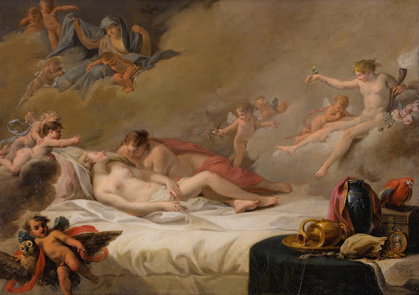 An Allegory Of Sleep Mid 18th Century