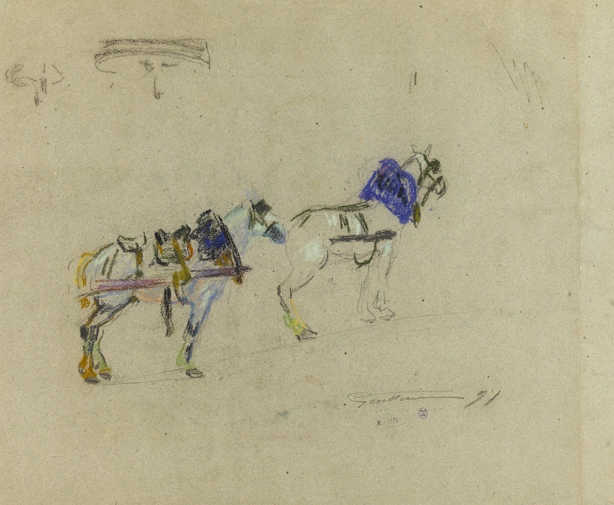 Deux chevaux 1871