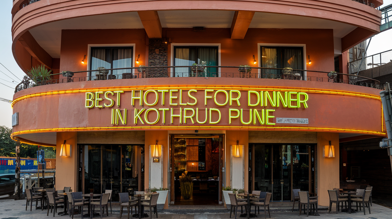 Best Hotels for Dinner in Kothrud Pune – Top Picks
