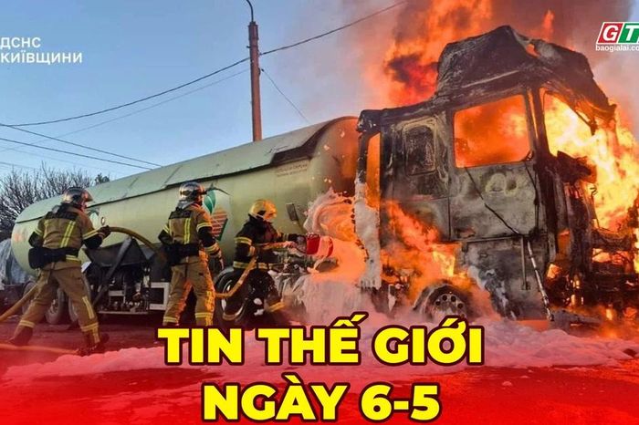 Tin thế giới ngày 6-5: Nga không kích Ukraine trước khi ngừng bắn, 26 người thiệt mạng - Báo Gia Lai