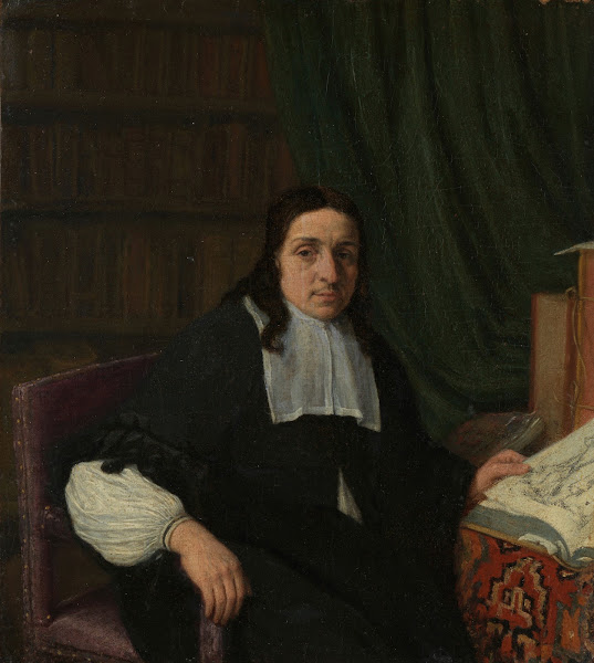Portrait of a Collector possibly Constantijn Sennepart 1625 1703 c 1665
