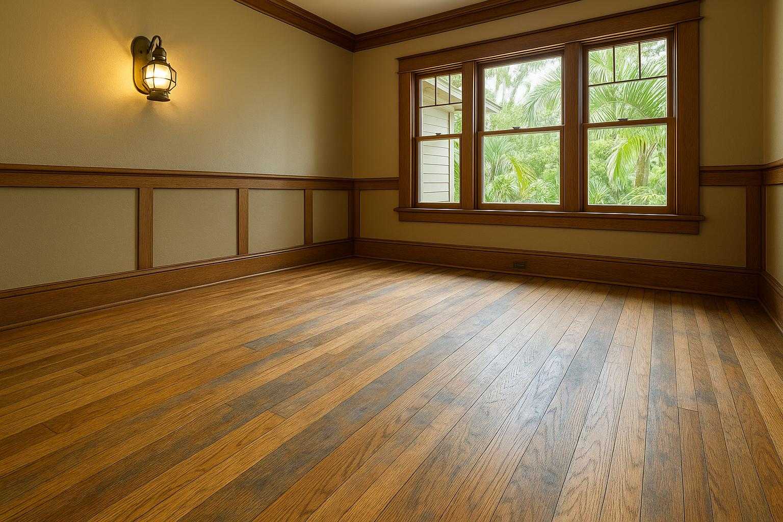 Hardwood Floor Repair After Florida Storms