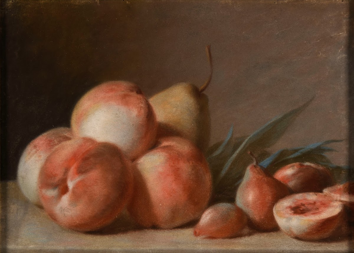 Pêches et poires