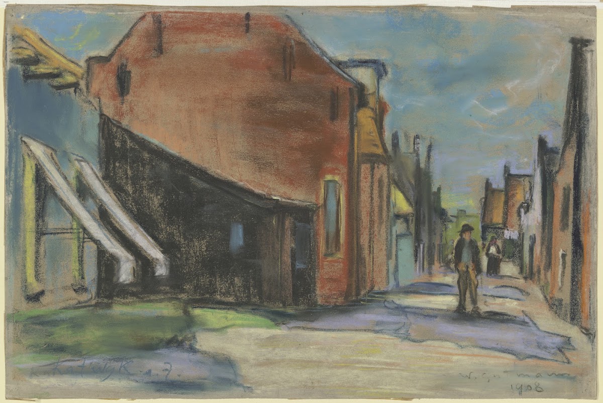 Street in Katwijk 1908