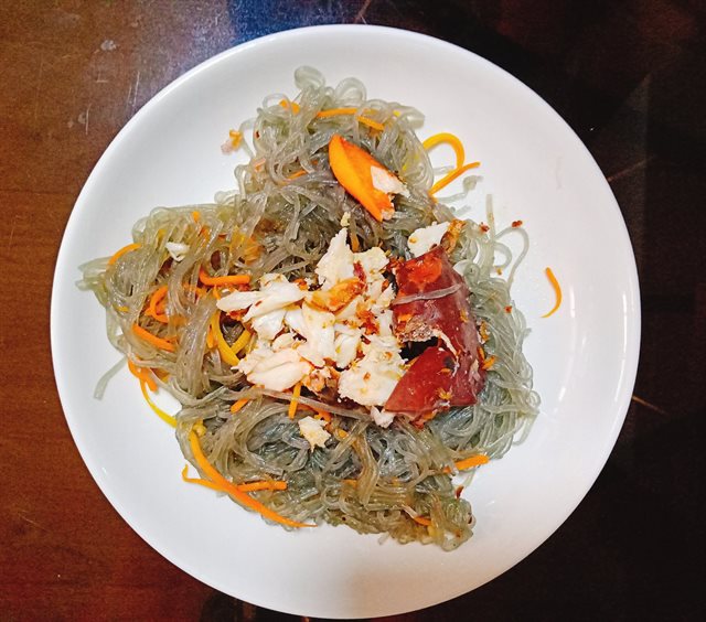 Miến Xào Cua Đơn Giản