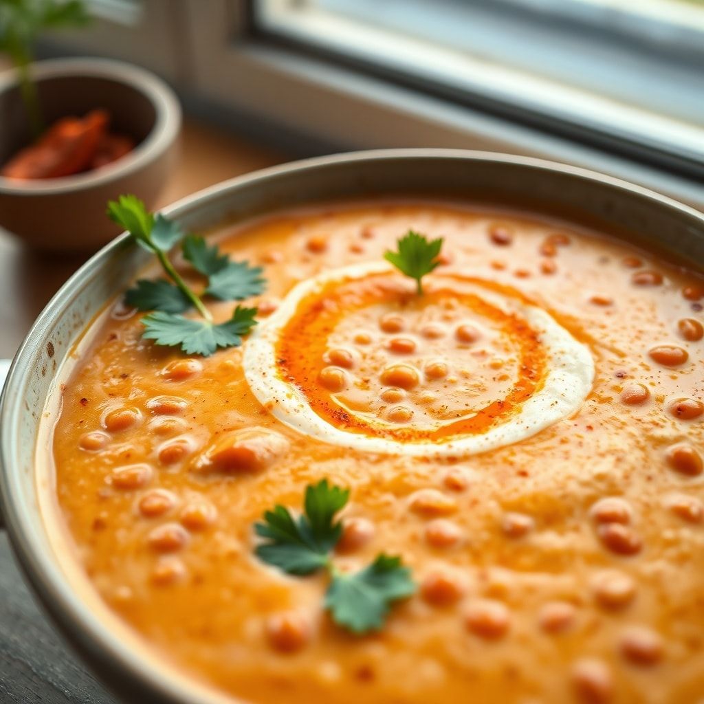 Creamy Thai Coconut Red Lentil Soup Recipe – Easy Weeknight Comfort