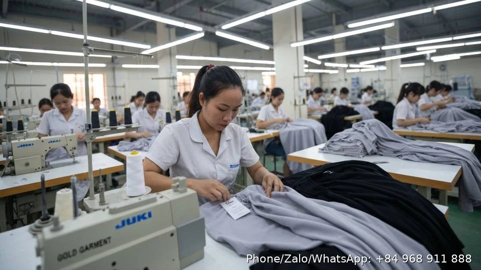 Garment Manufacturing Vietnam - Gold Garment Vietnam