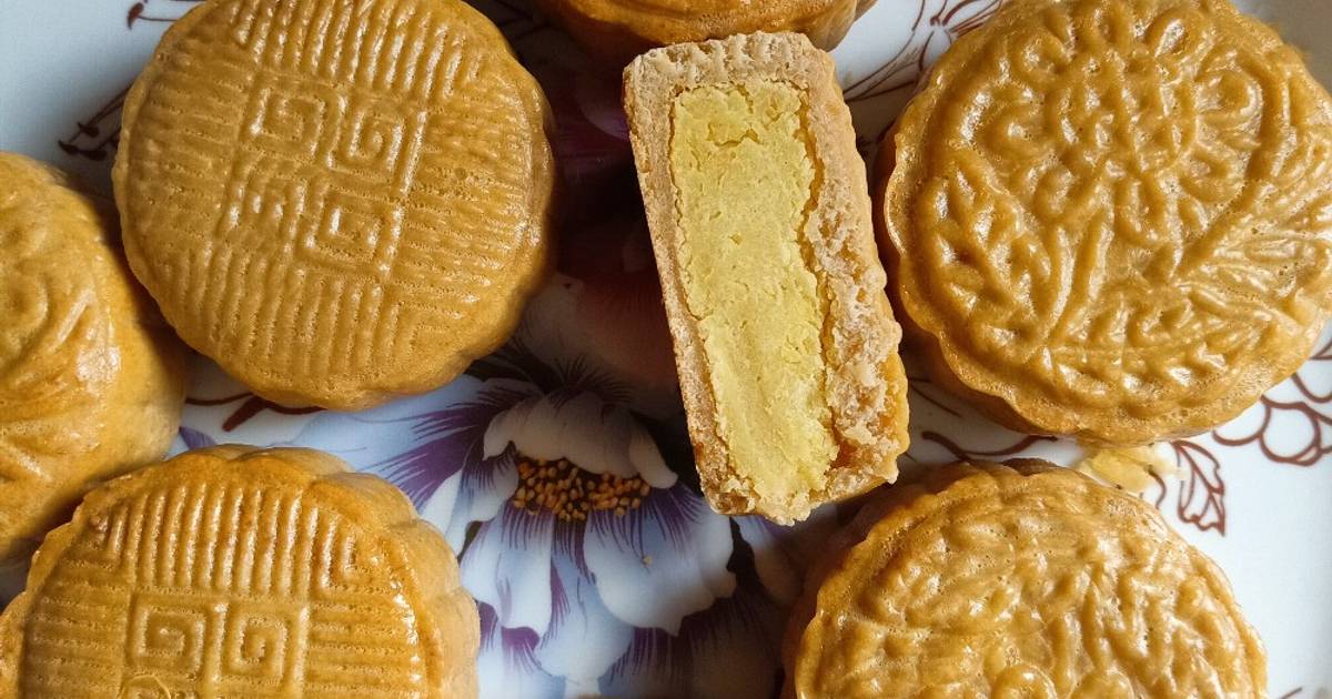Bánh trung thu nhân đậu xanh (chuẩn vị)