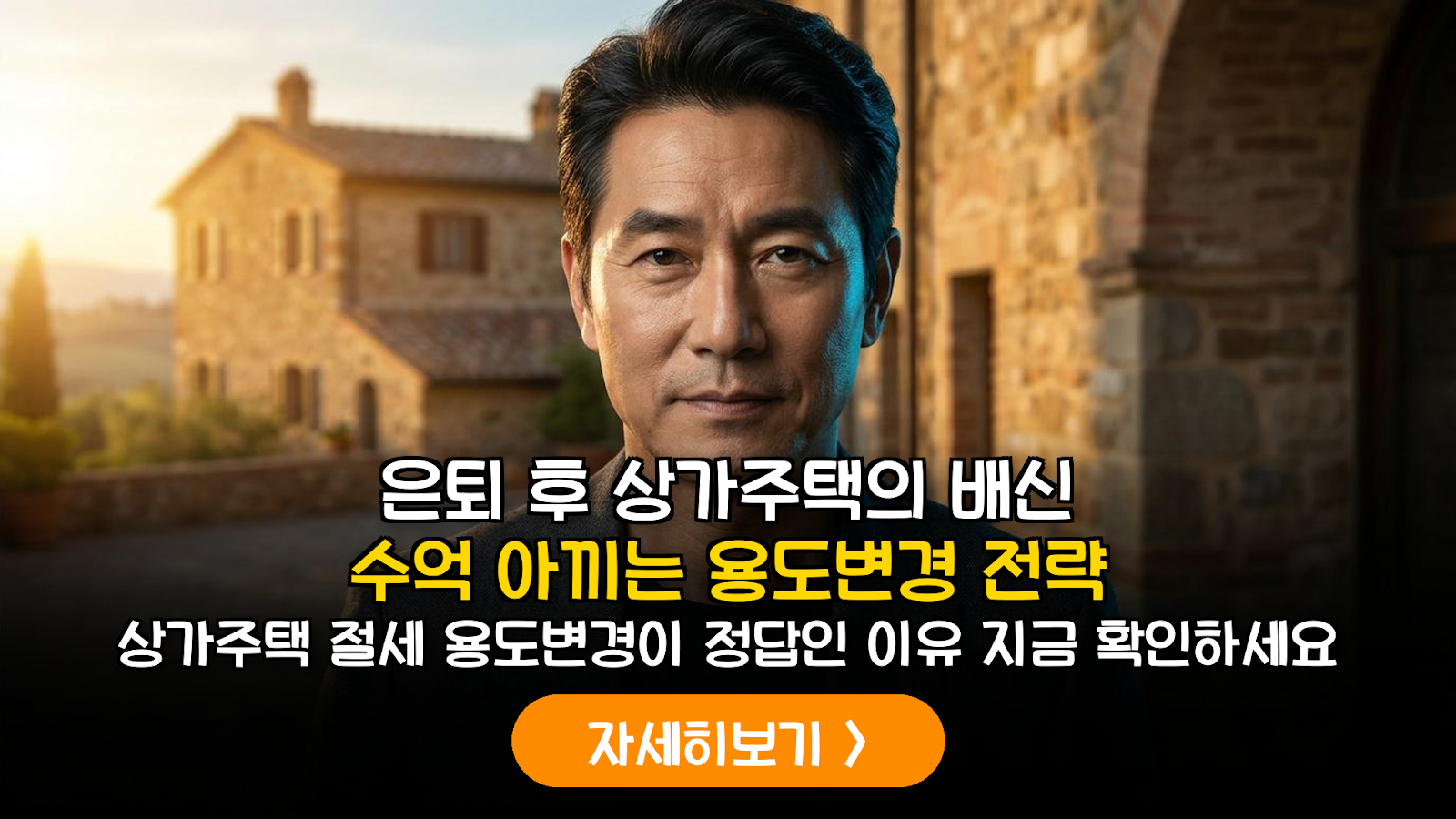 은퇴자 상가주택 용도변경 절세 가이드