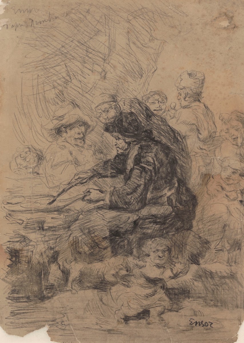 The Pancake Woman 1885 1886