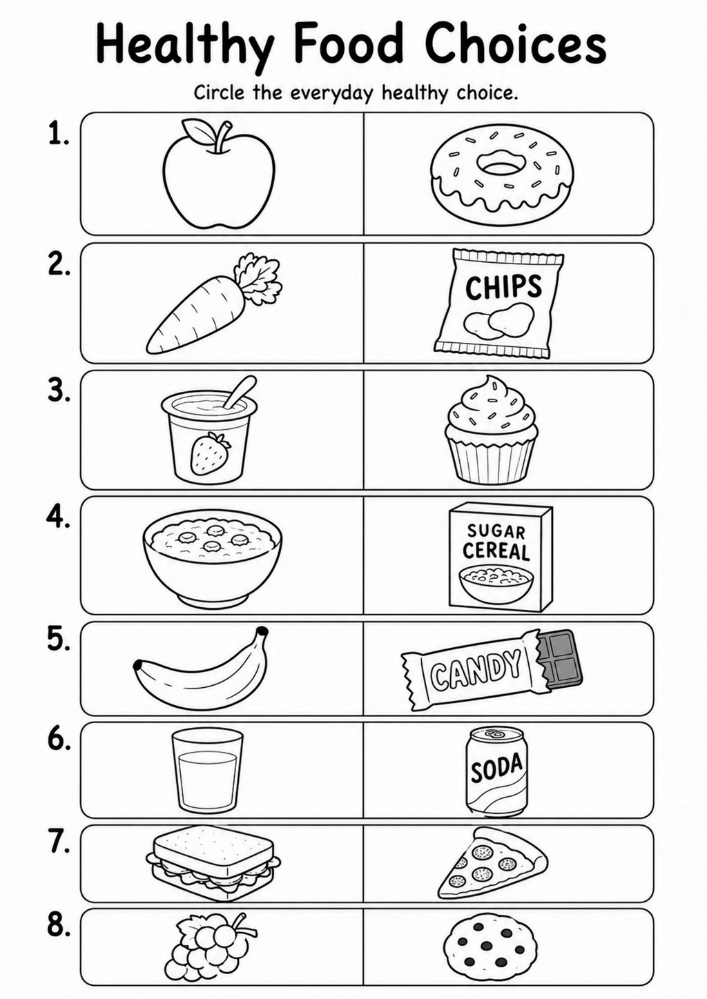Healthy Food Choices