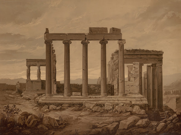 Erechtheion Temple of Athena Polias 1883