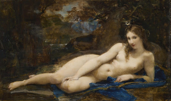 Diana Reposing ca 1859