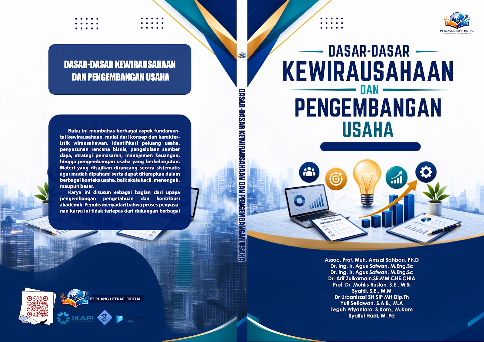 Cover depan Dasar-Dasar Kewirausahaan dan Pengembangan Usaha