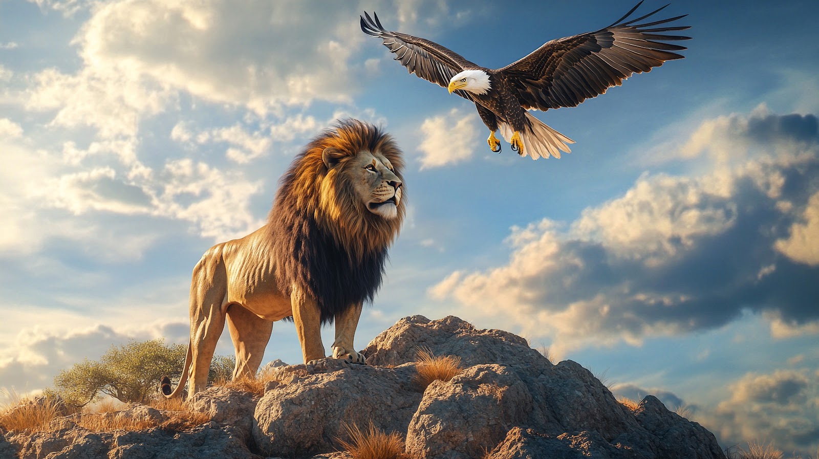 Eagle Lion Wallpaper